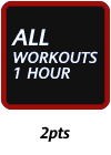 ALL WORKOUTS 1HOUR +
